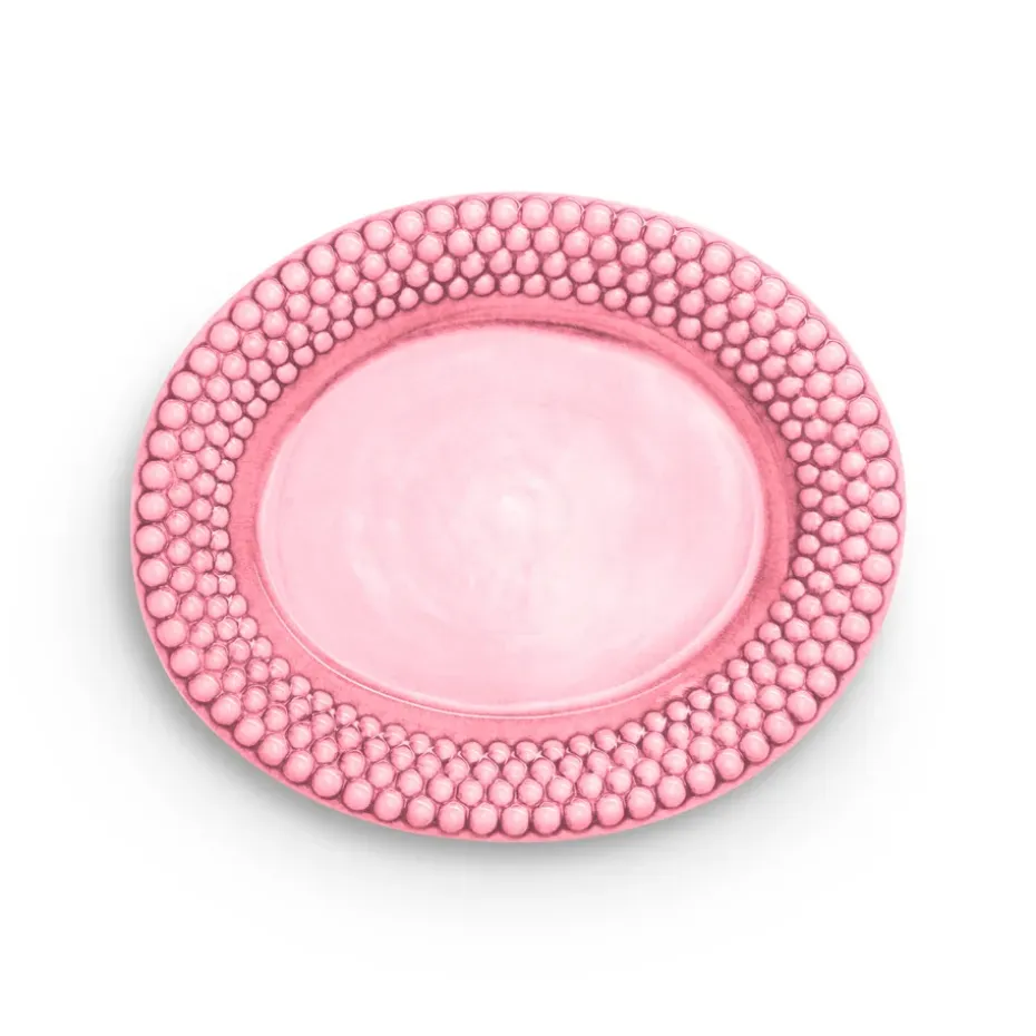 Bubbles ovale schaal, 35 cm, Roze