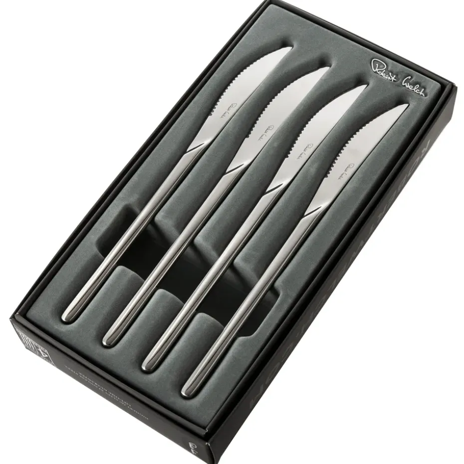 Bud Bright vleesmes, 4 stuks, Roestvrij staal