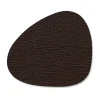 Bull onderzetter (glazen) curve, bruin