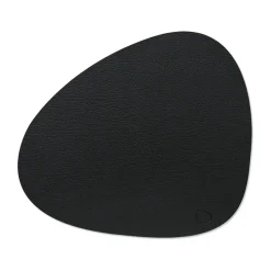 Bull placemat curve, zwart