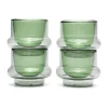Bump espressokop 5 cl 4-pack, Groen