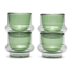 Bump espressokop 5 cl 4-pack, Groen