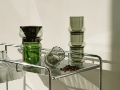Bump karaf & filter set 40 cl, Groen