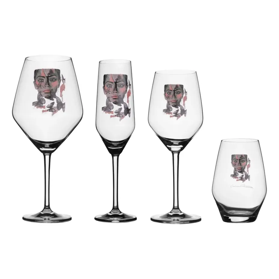 Butterfly Queen rodewijnglas, 75 cl