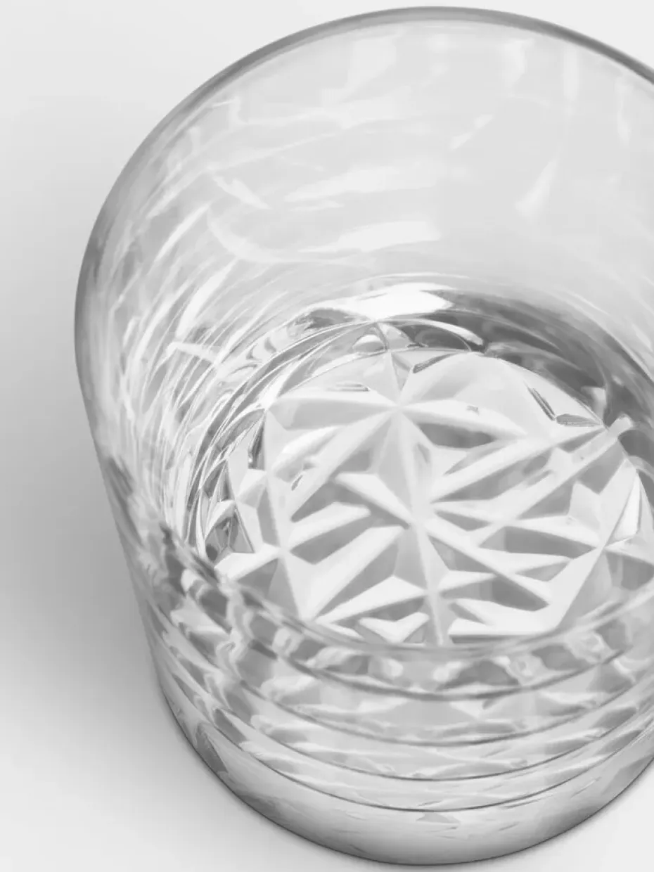 Carat double old fashioned glas 28 cl 2-pack, Helder