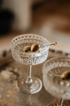 Carita cocktailstokjes 6-pack, Roestvrij staal