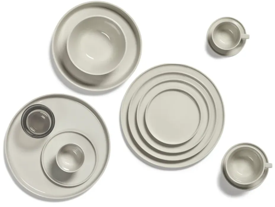 Cena laag bord M Ø22 cm, Sand