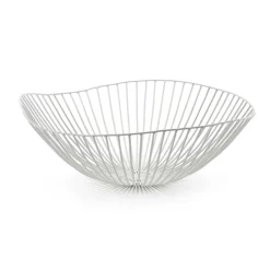 Cesira fruitschaal 39 cm, Wit