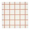 Check & Stripes papieren servet 33x33 cm 20-pack, Beige