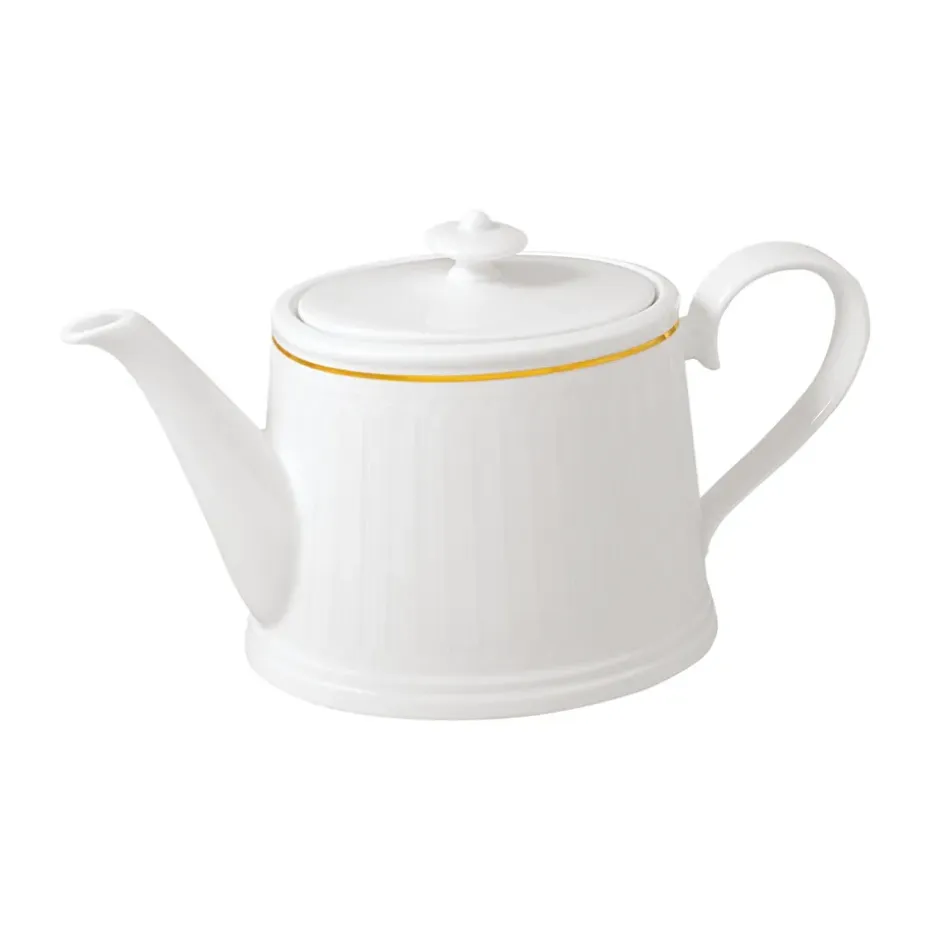 Château Septfontaines theepot 1,2 l, Wit-goud