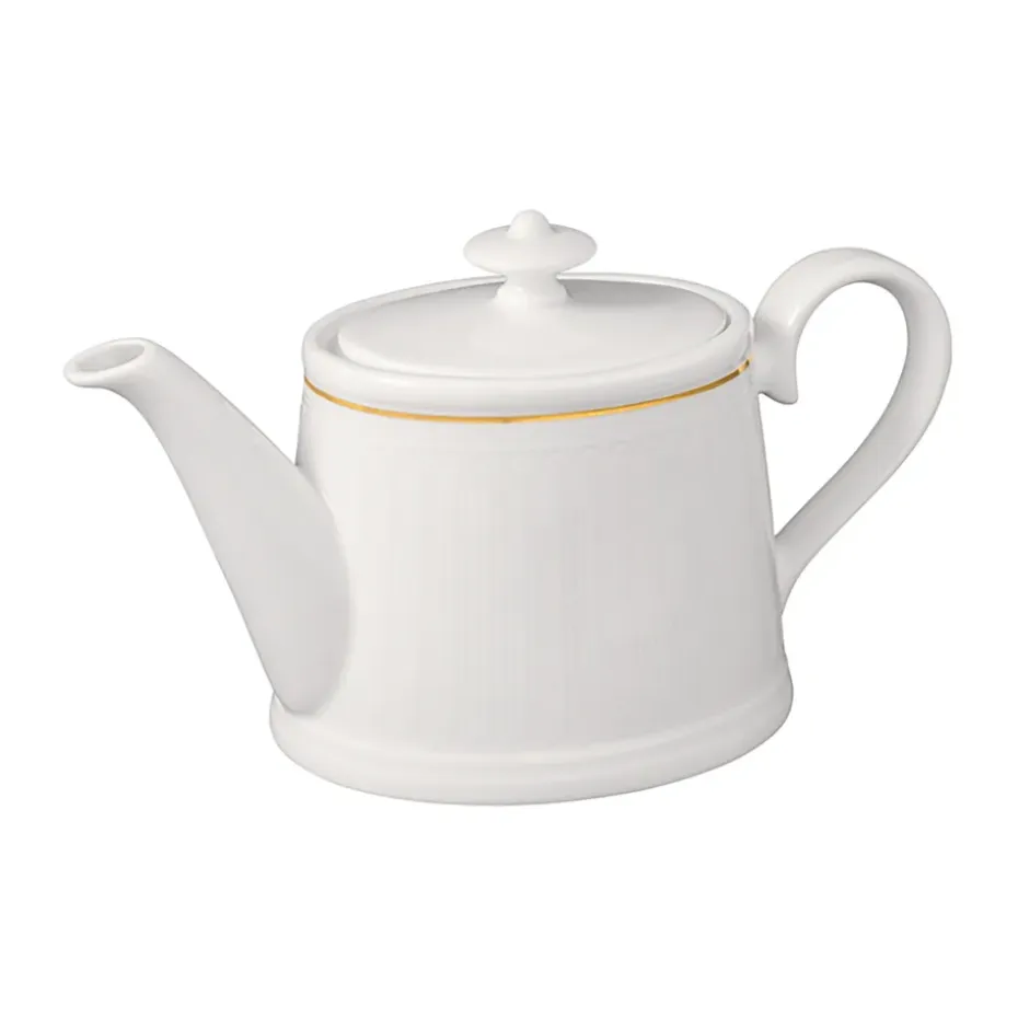Château Septfontaines theepot 0,4 l, Wit-goud