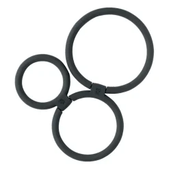 CIRCLES pannenonderzetter Ø13 cm, Zwart