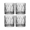 City Double Old Fashioned glas 4-pack, 34 cl.