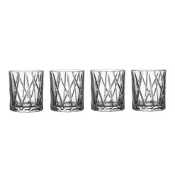 City Old Fashioned glas 4-pack, 24,5 cl.