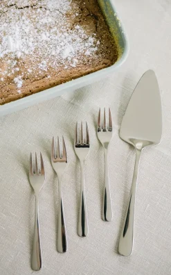 Classic dessertvorken 6-pack, Silver