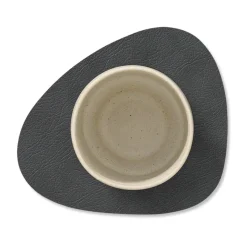 Cloud-Nupo onderzetter (glazen) keerbaar curve 1 St., antraciet-pastelgroen