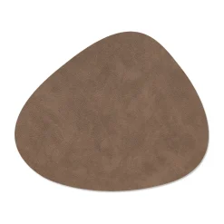 Cloud placemat keerbaar curve L 1 St., Black-brown
