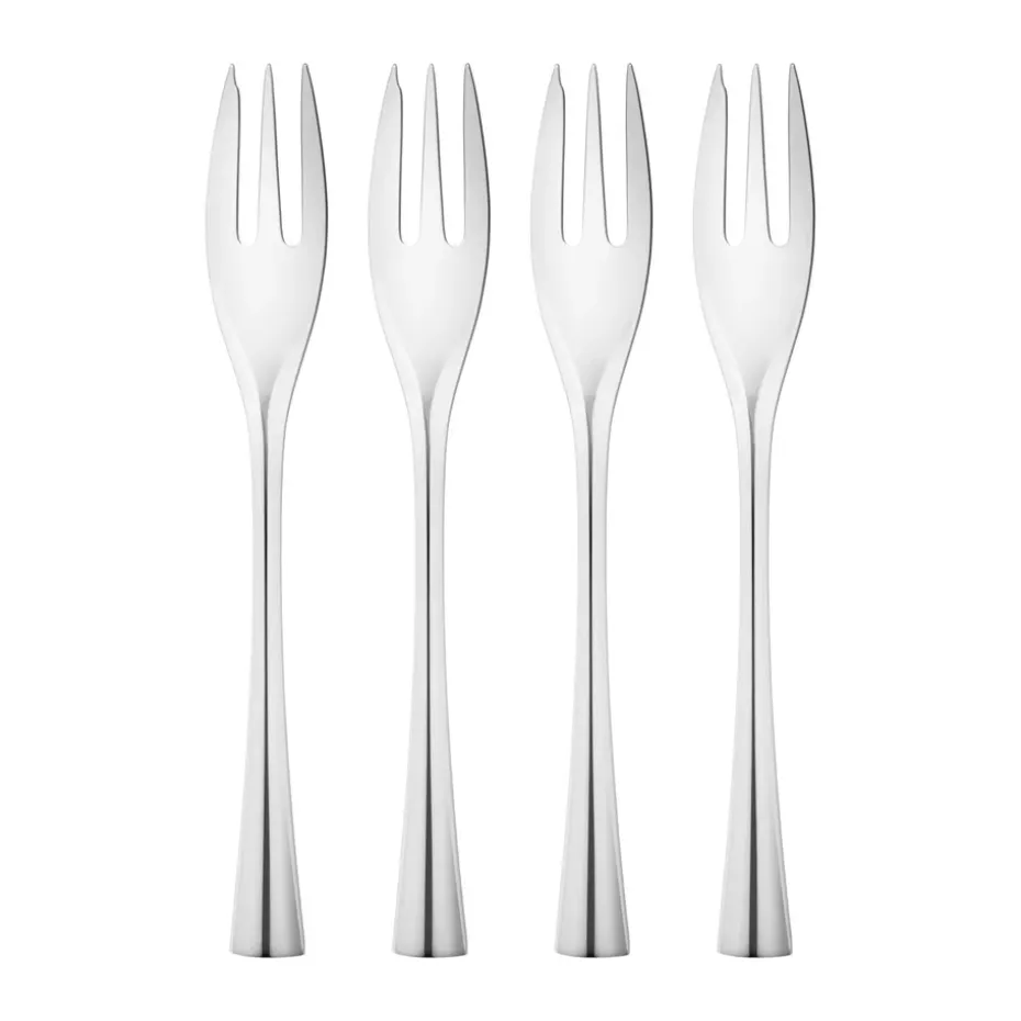 Cobra taartvork 4-pack, Roestvrij staal