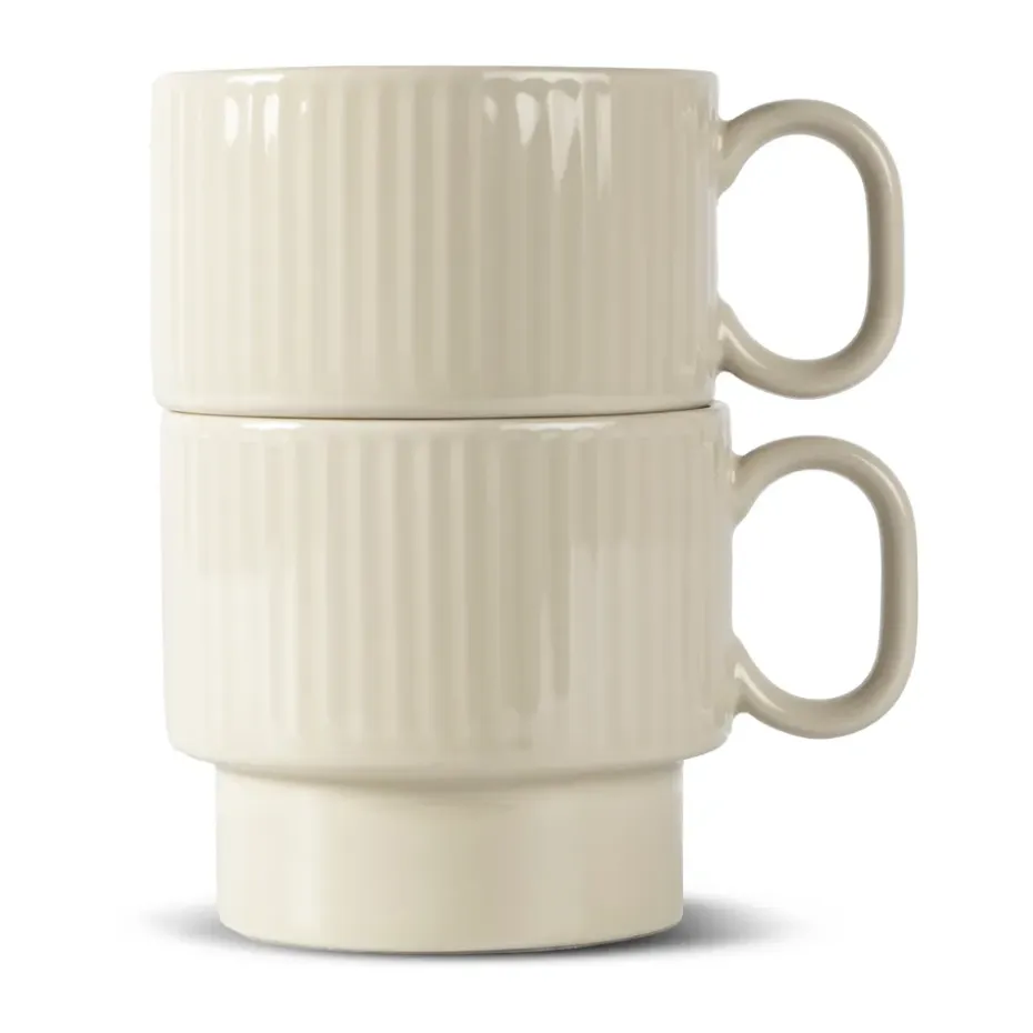 Coffee & More theemok 2-pack, Beige
