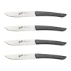 Color vleesmes 4-pack 11 cm, Black