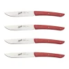 Color vleesmes 4-pack 11 cm, Red
