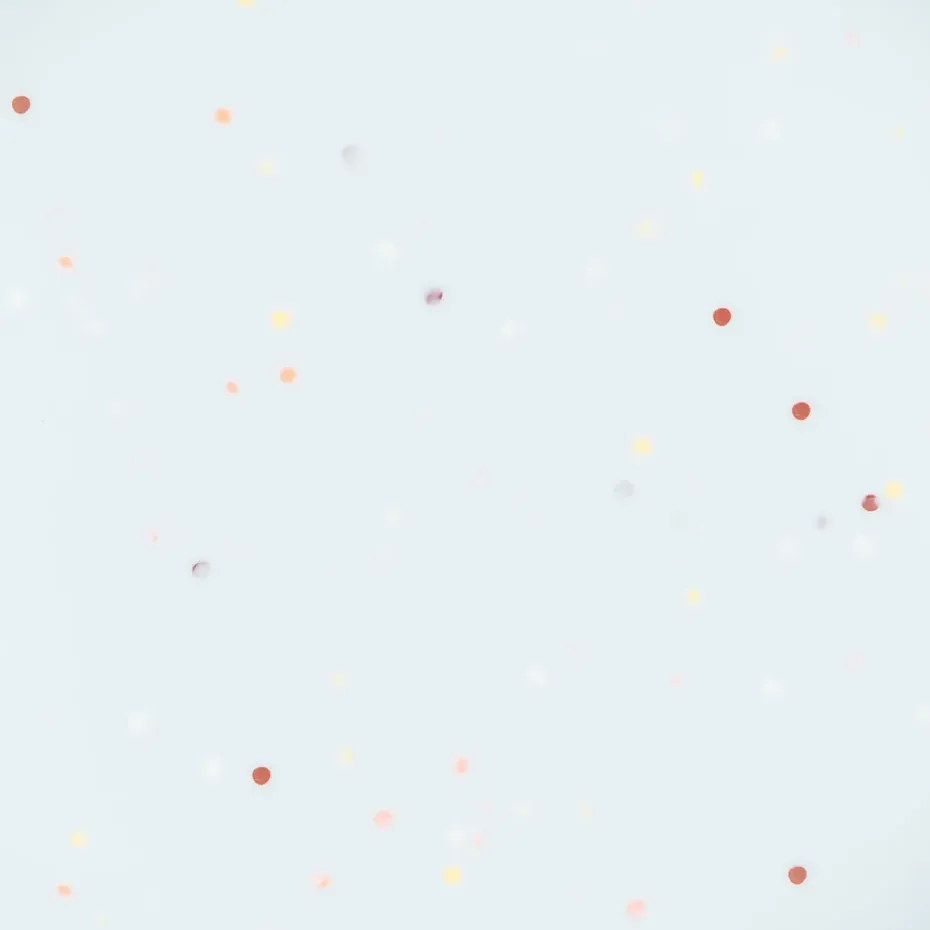 Confetti kinderservies 3-delig, Blauw