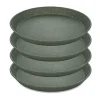 Connect bordje Ø20,5 cm 4-pack, Nature ash grey