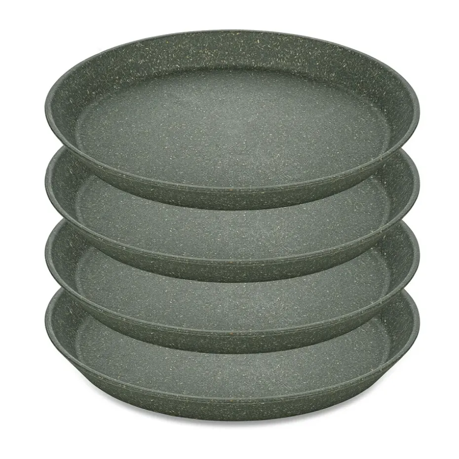 Connect bordje Ø20,5 cm 4-pack, Nature ash grey