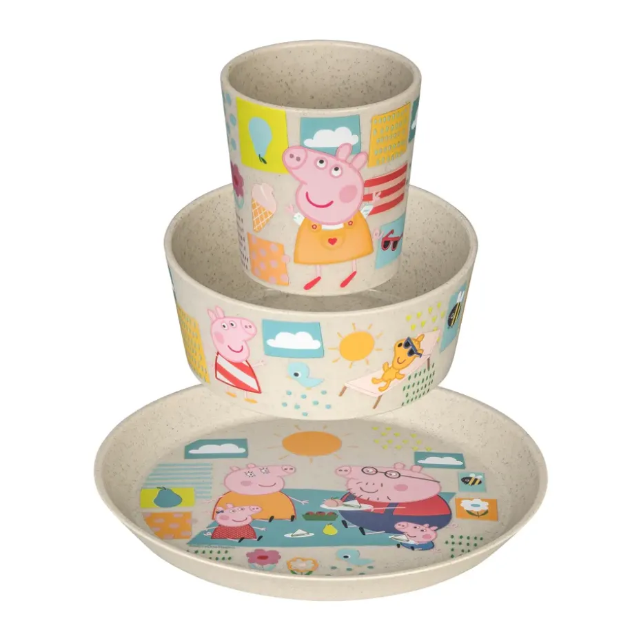 Connect kinderservies 3-delig, Peppa Big