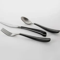 Contour eetlepel, Zwart
