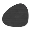 Corduroy onderzetter curve, Black