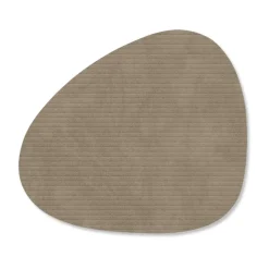 Corduroy onderzetter curve, Nomad Grey