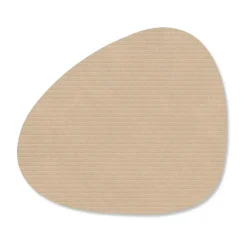 Corduroy onderzetter curve, Sand
