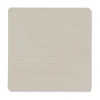 Corduroy onderzetter square, Oyster White