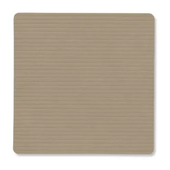 Corduroy onderzetter square, Clay Brown