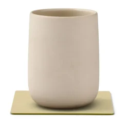 Corduroy onderzetter square, Lemon Sorbet