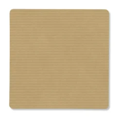 Corduroy onderzetter square, Khaki
