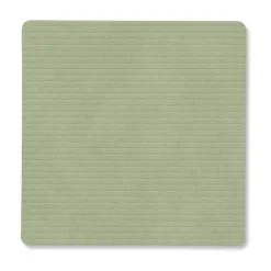 Corduroy onderzetter square, Olive Green