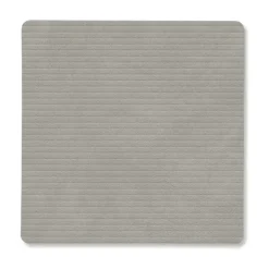 Corduroy onderzetter square, Light Grey