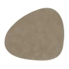 Corduroy placemat curve L, Nomad Grey
