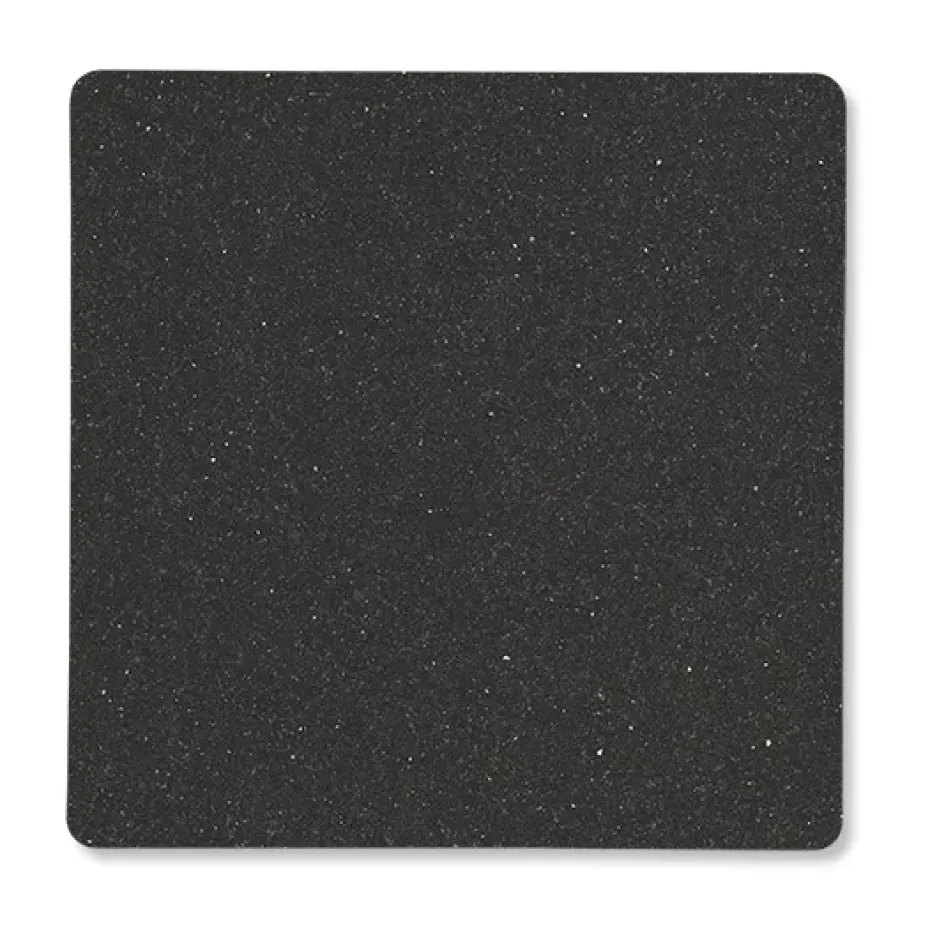 Core glasonderzetter square , Flecked anthracite