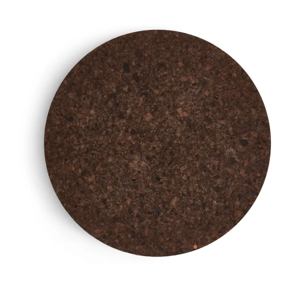 Cork pannenonderzetter smoked, Ø19 cm