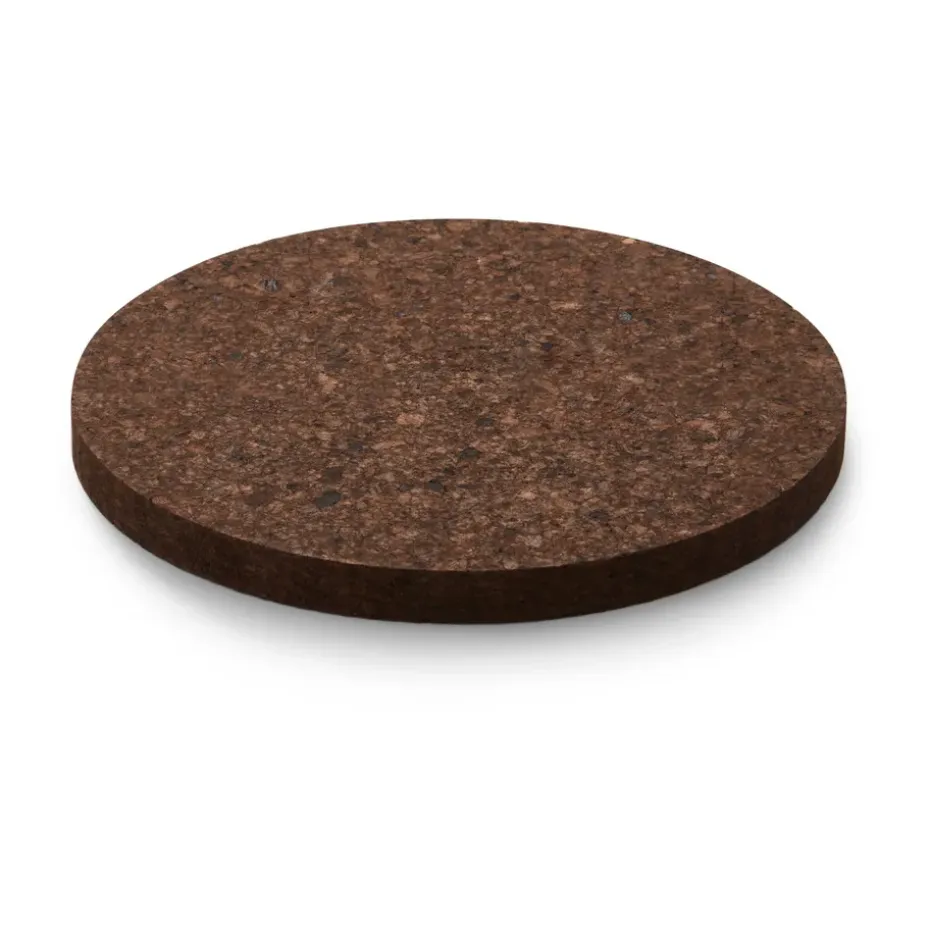 Cork pannenonderzetter smoked, Ø19 cm