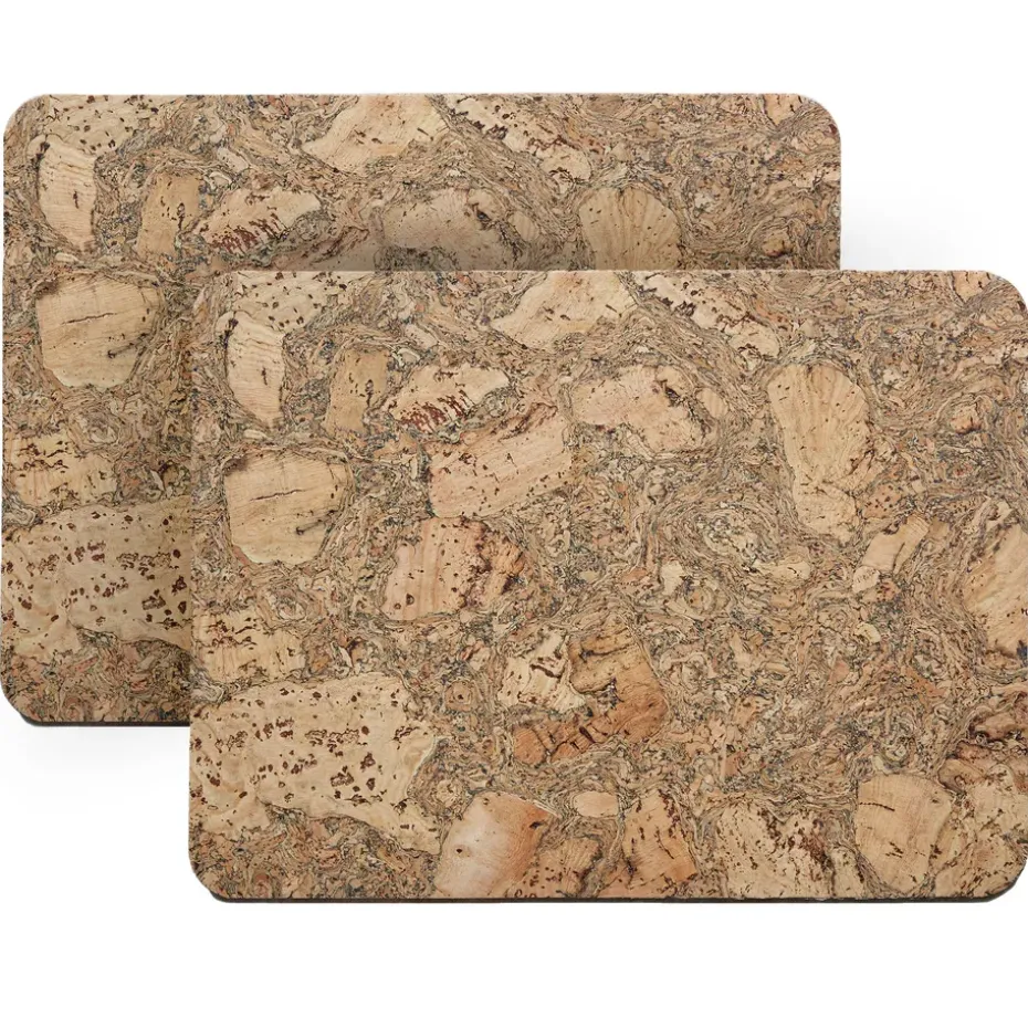 Cork placemat 30x40 cm 2-pack, Natural