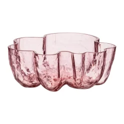 Crackle kom 10,5 cm, Roze