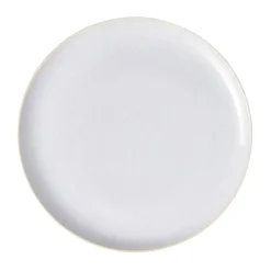 Crafted cotton bord Ø26 cm, White