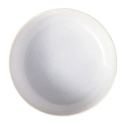 Crafted cotton kom Ø16 cm, White