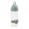 Croco-fles met rietje, Green