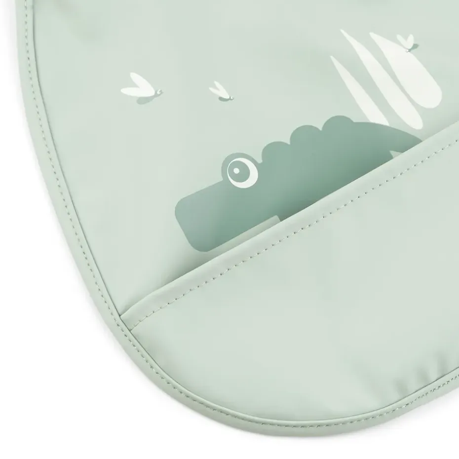 Croco Tiny slabbetje 2-pack, Green