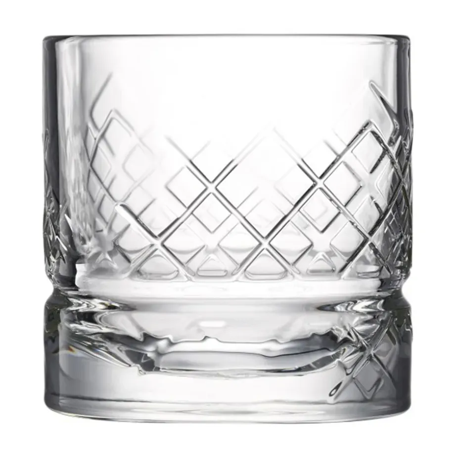 Dandy whiskeyglas 4-delig, Transparant